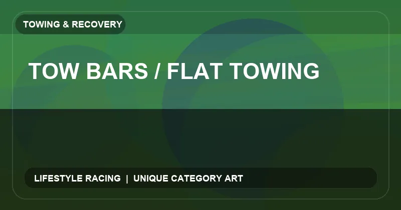 Tow Bars / Flat Towing